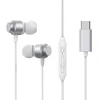 Joyroom JR-EC06 USB-C Įstatomos į ausis ausinės - sidabrinis