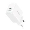 Joyroom JR-TCF12 tinklo įkroviklis 2x USB-C 20W PD / QC 3.0 - baltas