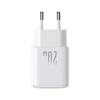 Įkroviklis Joyroom JR-TCF20 20W USB-C + USB-C iki Lightning kabelis 1,0m baltas