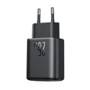 Įkroviklis Joyroom JR-TCF23 25W USB-C + USB-C to USB-C cable 1.0m juodas