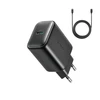 Įkroviklis Joyroom JR-TCF23 25W USB-C + USB-C to USB-C cable 1.0m juodas