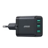 Sieninis įkroviklis Joyroom JR-TCN02, 3.4A 3xUSB (juodas)