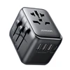 Universalus kelioninis įkroviklis Joyroom JR-TCW01 15W 3xUSB-A/USB-C juodas