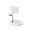 Joyroom JR-W23 Qi2 4-in-1 stalinis įkroviklis su įmontuota indukcine naktine lempute - baltas
