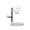 Joyroom JR-W23 Qi2 4-in-1 stalinis įkroviklis su įmontuota indukcine naktine lempute - baltas