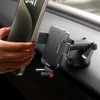 Joyroom JR-ZS241S car mount with inductive charger skirtas dashboard – juodos spalvos