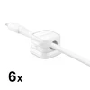 Magnetic Cable Organizer Joyroom JR-ZS368 3 vnt baltos spalvos