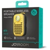 Joyroom Maya JR-MS03 nešiojamas "Bluetooth" garsiakalbis su įmontuotu žibintuvėliu, atsparus – geltonas