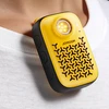 Joyroom Maya JR-MS03 portable Bluetooth garsiakalbis with built-in flashlight, resistant - geltona