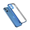 Joyroom New Beauty Series ultra plonas with electroplated frame iPhone 12 Pro Max dėklas telefonui juodos spalvos (JR-BP744)