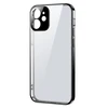 Joyroom New Beauty Series ultra plonas with electroplated frame iPhone 12 Pro dėklas telefonui juodos spalvos (JR-BP743)