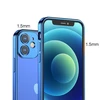 Joyroom New Beauty Series ultra plonas with electroplated frame iPhone 12 Pro dark-dėklas telefonui mėlynos spalvos (JR-BP743)