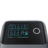 „Joyroom Podix JR-TRD01 GaN 140W“ su 5 prievadais ir dviem ištraukiamais kabeliais – pilkas