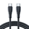 Kabelis Joyroom S-A11 Surpass 60W USB-C – USB-C 0,25m – juodos spalvos