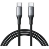 Joyroom S-A28 duomenų perdavimo ir įkrovimo kabelis | USB-C į USB-C | 60W | 1 m | juodas