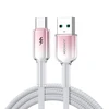 Joyroom S-A42 3A USB-A USB-C Kabelis 1.2m baltos spalvos