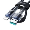 Kabelis USB-A Lightning Joyroom S-A42 3A 1.2m juodos spalvos