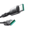 USB kabelis Joyroom SA-50 USB-A to USB-C 3A 1.2m tamsiai pilkas