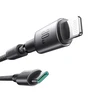 USB kabelis Joyroom SA-50 USB-C to Lightning 30W 1.2m tamsiai pilkas