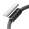 USB kabelis Joyroom SA-50 USB-C to USB-C 60W 1.2m tamsiai pilkas
