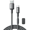 Joyroom S-A50 Unlimited serijos duomenų perdavimo ir įkrovimo kabelis | USB-A į USB-C | 15 W | 1,2 m | pilkas
