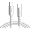 Joyroom S-A51 Cutting-Edge serijos duomenų perdavimo ir įkrovimo kabelis | USB-C į USB-C | 60W | 1,2 m | pilkas