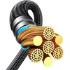 Joyroom Speedy Series SA21-1T2 duomenų perdavimo ir įkrovimo kabelis | USB-C į USB-C | 100 W | 1,5 m | juodas