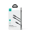 Joyroom Speedy Series SA21-1T2 duomenų perdavimo ir įkrovimo kabelis | USB-C į USB-C | 100 W | 1,5 m | juodas