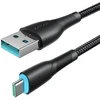Joyroom Starry serijos SA32-AC6 duomenų perdavimo ir įkrovimo kabelis | USB-A į USB-C | 100W | 1m | juodas
