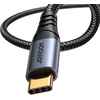 Joyroom stereo garso laidas AUX 3,5 mm mini lizdas - USB-C telefonui 1,2 m juodas (SY-A07)