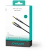 Joyroom stereo garso laidas AUX 3,5 mm mini lizdas - USB-C telefonui 1,2 m juodas (SY-A07)