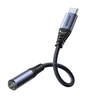 Garso adapteris Joyroom SY-C01 Type-C iki 3.5 mm (juodas)