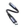 Garso adapteris Joyroom SY-C01 Type-C iki 3.5 mm (juodas)