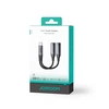 Garso adapteris du viename Joyroom SY-C03 Type-C į Dual Type-C (juodas)