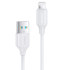 Joyroom USB-A - Lightning kabelis 2.4A 0.25m - Baltas