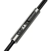 Joyroom su laidu Series JR-EW03 laidiniai ausinės su mikrofonu - tamsiai pilka