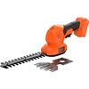 Black &amp; Decker Juodas &amp; Decker Gyvatvorių ir žolės žirklės Juodas &amp; Decker BCSS18D1-QW; 18 V; 1x2,0 Ah akum.+ pakrovėjas