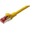 Kabelis Brackton Patch SF UTP 7.5m CAT 6a Geltona