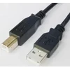 Kabelis USB EFB Kabelis Brackton USB Male - USB Male B 1.8m Juodas