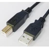 Efb Kabelis Brackton USB Male - USB Male B 1.8m Juodas