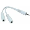 GEMBIRD CCA-415W Gembird MINIJACK M -> 2xMINIJACK F