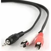 Kabelis Gembird 3.5mm Jack -2x RCA 5m