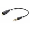 Gembird Kabelis stereo MINIJACK-> MINIJACK M/F 17.5cm zamienione piny dla Apple/Samsung/Nokia