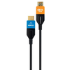 Kabeliai itin didelės spartos HDMI aktyvus optinis (AOC) per Ethernet 30m juodas Gembird