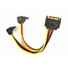 GEMBIRD CC-SATAM2F-02 Gembird kabelio maitinimo SATA 15 kontaktų -> 2x SATA HDD (kampinės jungtys)