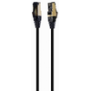 GEMBIRD PP8-LSZHCU-BK-5M S/FTP Kat. 8 LSZH patch laidas juodas 5m