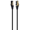 GEMBIRD PP8-LSZHCU-BK-2M S/FTP Kat. 8 LSZH patch laidas juodas 2m