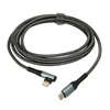 USB Kabelis - iBox IKUTC100 USB 2.0 2m Greitas Įkrovimas 5A Energijos Tiekimas Juodas