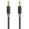 Nedis Stereo Audio kabelis jack 3.5 mm (M) - jack 3.5 mm (M) 3.00 m juoda