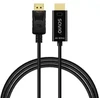 Savio CL-189 DisplayPort į HDMI 4K 60 Hz kabelis